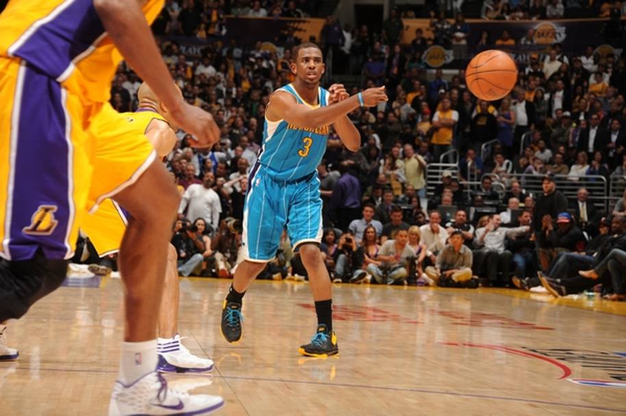Playoff 2011, gara-2 contro i Lakers: per Chris Paul  una delle ultime apparizioni in maglia Hornets